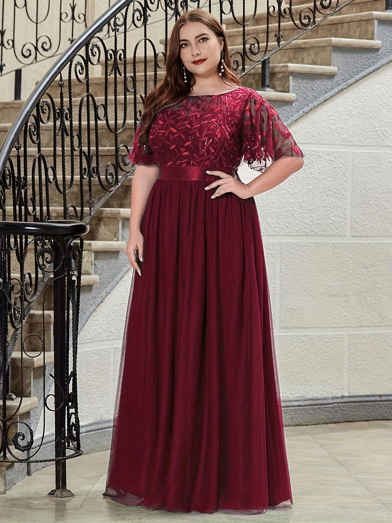 wedding guest outfits for women - Google Search  Plus size wedding guest  dresses, Formal wedding guest dress, Plus size wedding dresses with sleeves