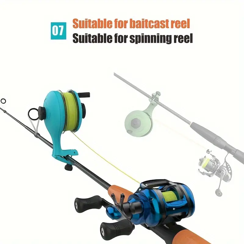 Fishing Line Spinning Spooler Portable Fishing Line Remover - Temu