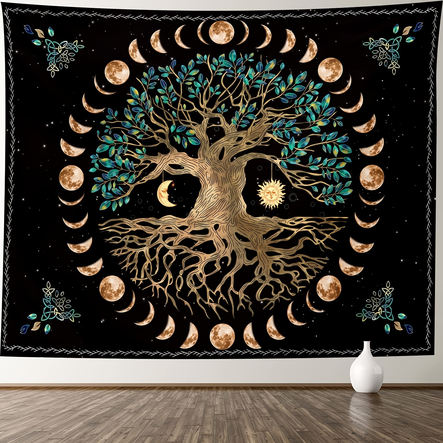 Tree of Life Tapestry Trippy Tapestry Colorful Wall Tapestry