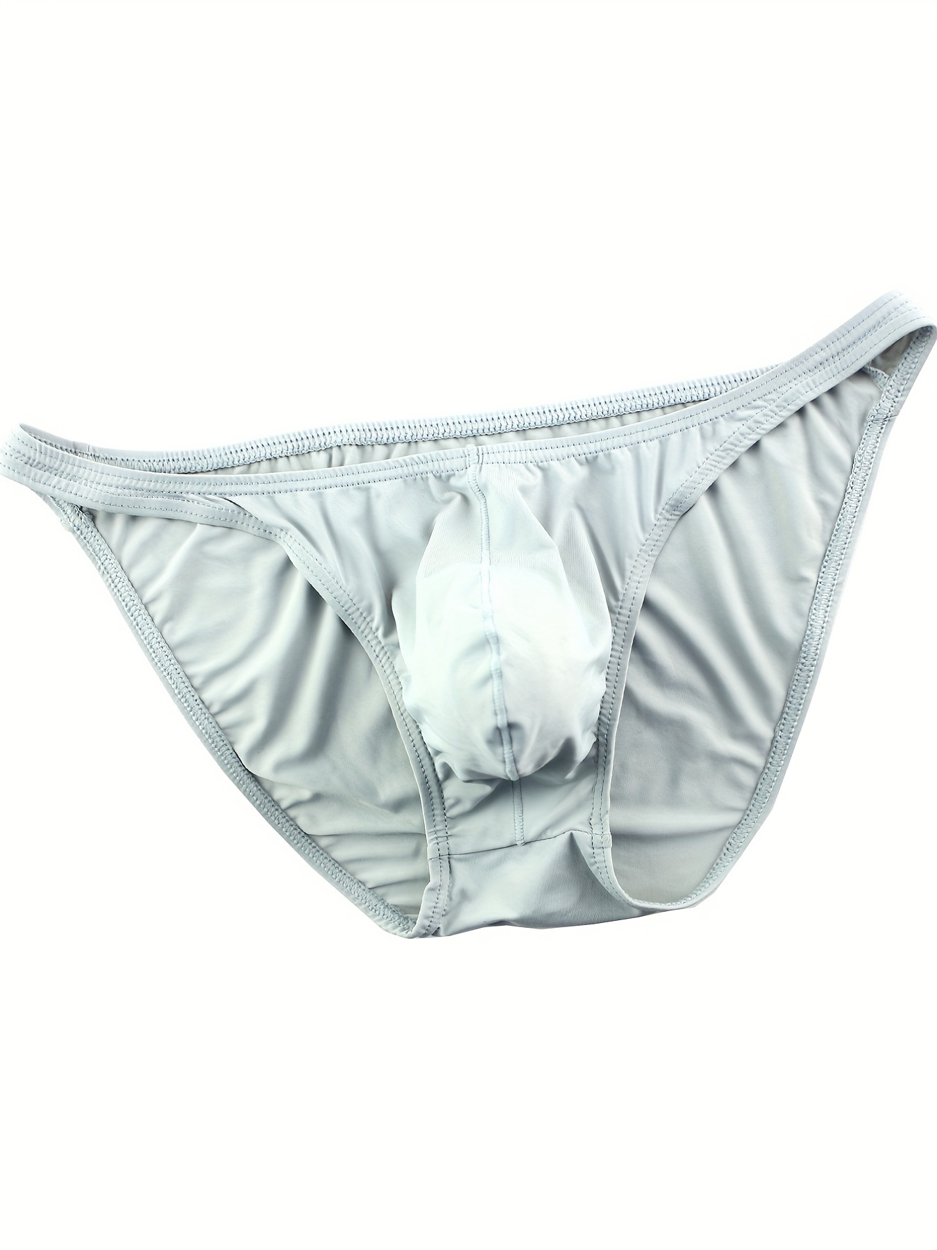 1pack Men's Fashion Breathable Comfortable Slim Briefs, Men's Sexy  Underwear For Teen