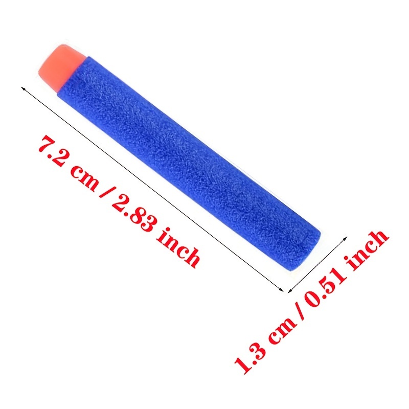 7.2cm Refill Bullet Darts Compatible for Nerf Elite Series
