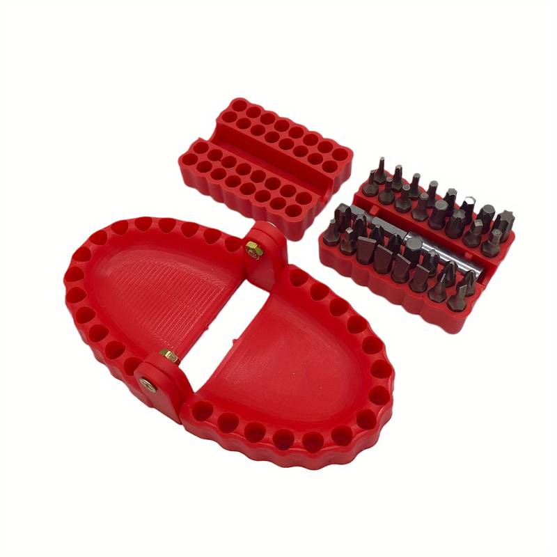 Organisateur De Bits De Tournevis - Boîte De Rangement Pour Embouts 1/4" Et Vis