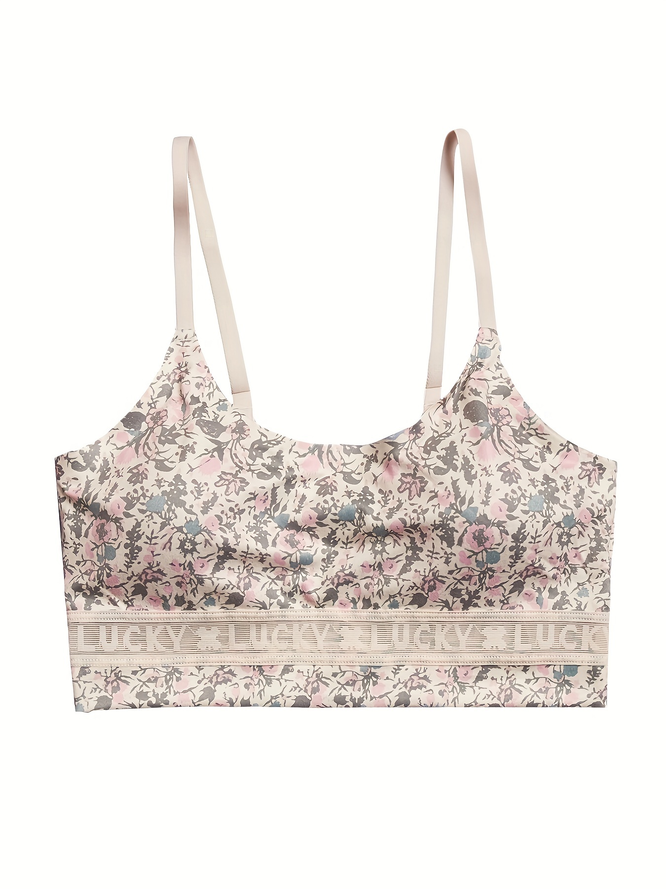 Two-Patterned Valentine's Day Sports Bra