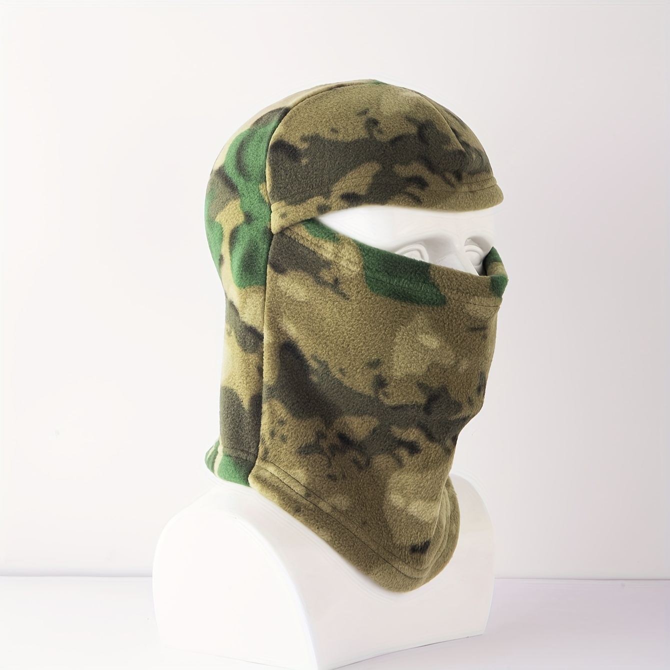 Outdoor Full Face Mask Breathable Quick Drying Sunscreen Camouflage  Balaclava Scarf For Fishing Riding