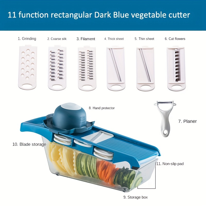 Multifunctional vegetable cutter slicing, shredding potato shredding  shredding vegetable slicing tool Thick sheet Thin sheet