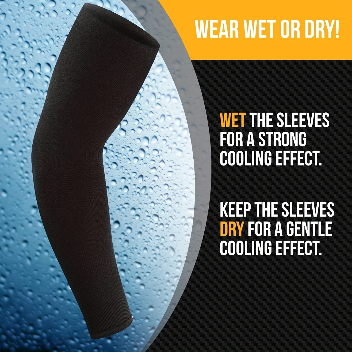 3 Pairs Cooling Arm Cover for Outdoor Activities