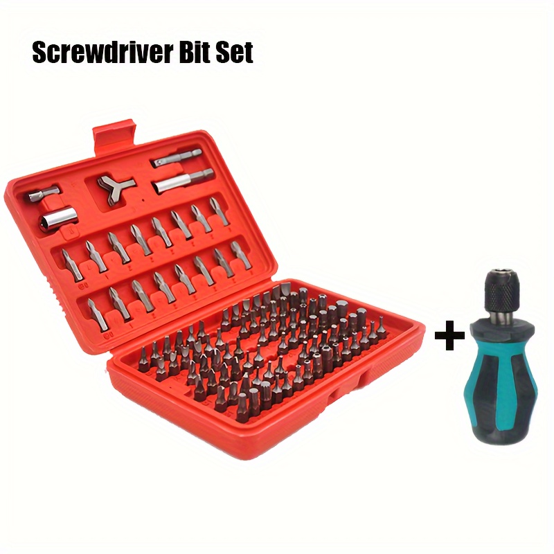 Screwdriver Bit Set Cr v Steel Screwdriver Bit Set 1/ - Temu