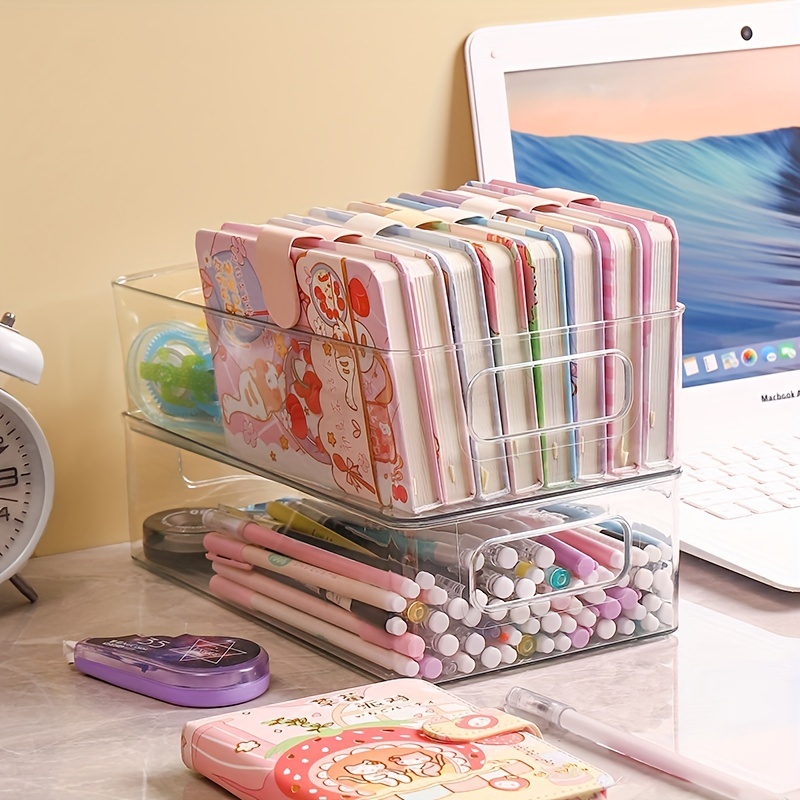 Clear Acrylic Rectangular Stackable Storage Organizer