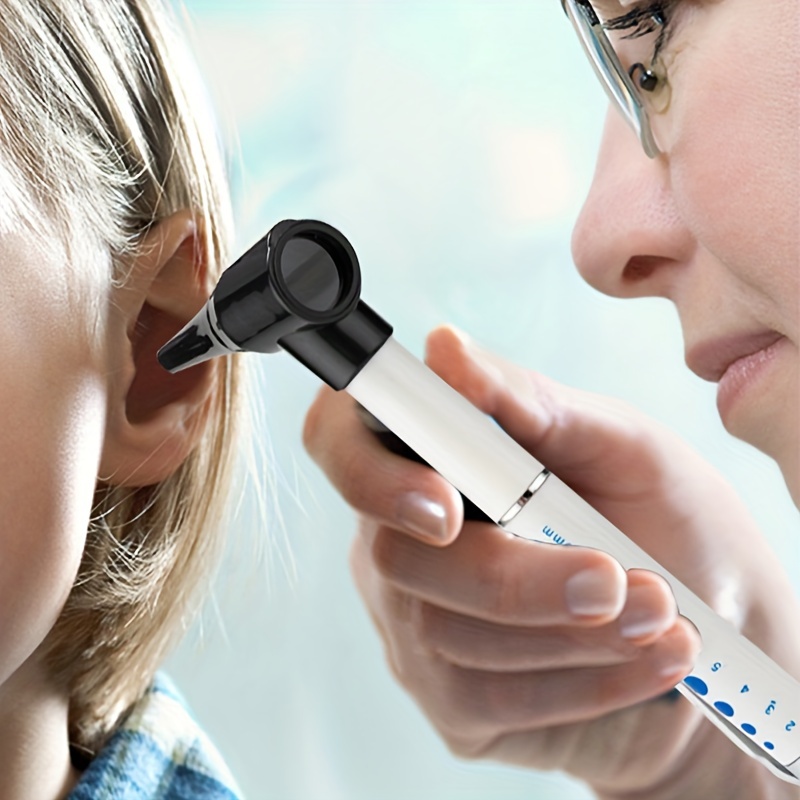 Otoscope médical Ear Cleaner Diagnostic Earpicks Lampe de poche Santé Outil  de soins de l'oreille