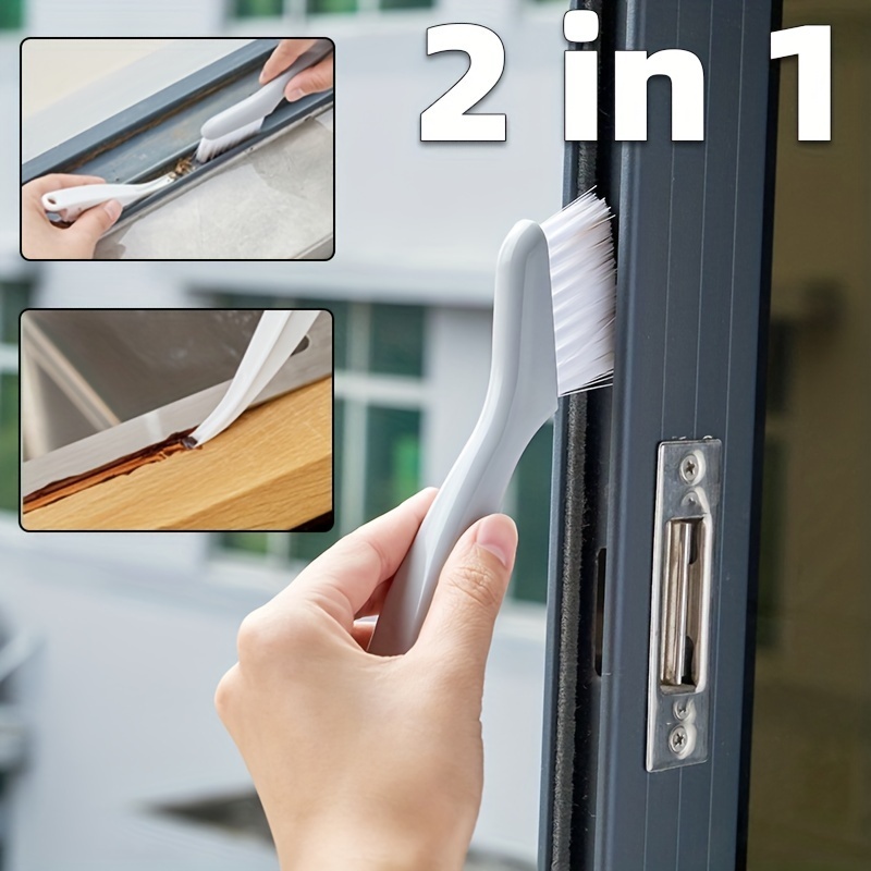 Window Groove Cleaning Brush  Window Track Groove Cleaning Brush -  Hand-held Groove - Aliexpress