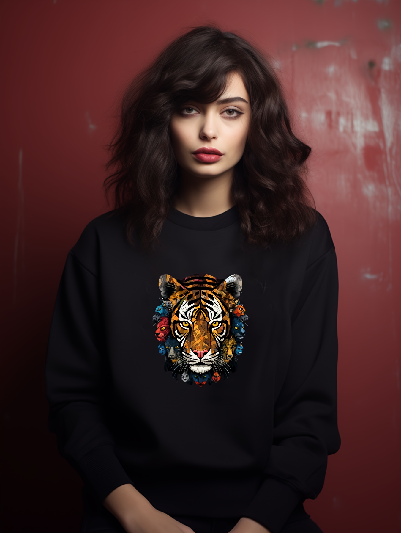 Tiger sweatshirt sales womens