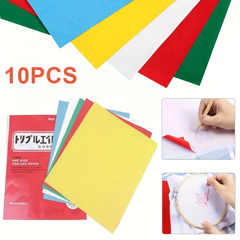 Feuilles papier calque A4 - Blanc translucide - Papier calque - 10