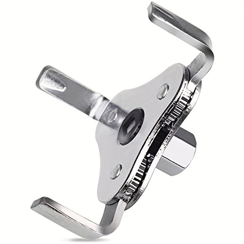 Universal Filter Wrench 3 Jaw Adjustable Tool For Filters 2 1 2 - 4 5 Inch