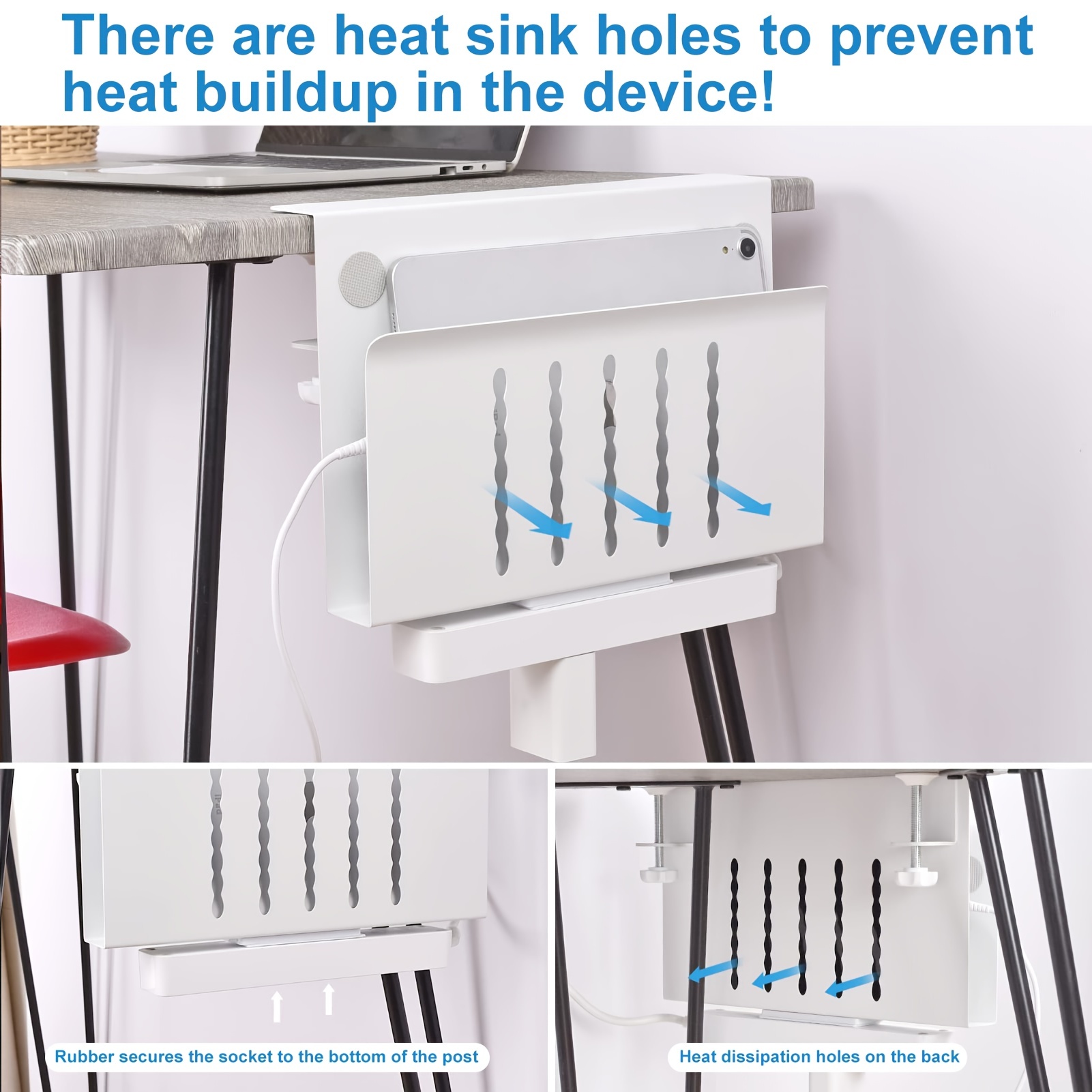 Laptop Storage Stand Charging Cooling Stand