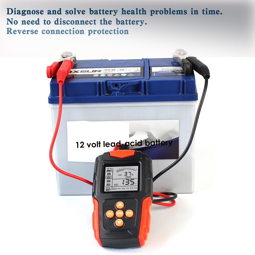 Testeurs De Batterie UNI T Batterie Automatique 12V 24V - Temu Canada
