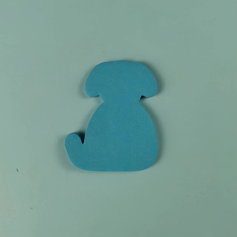 Animal-Shaped Fluorescent Sticky Notes for Creative Messaging