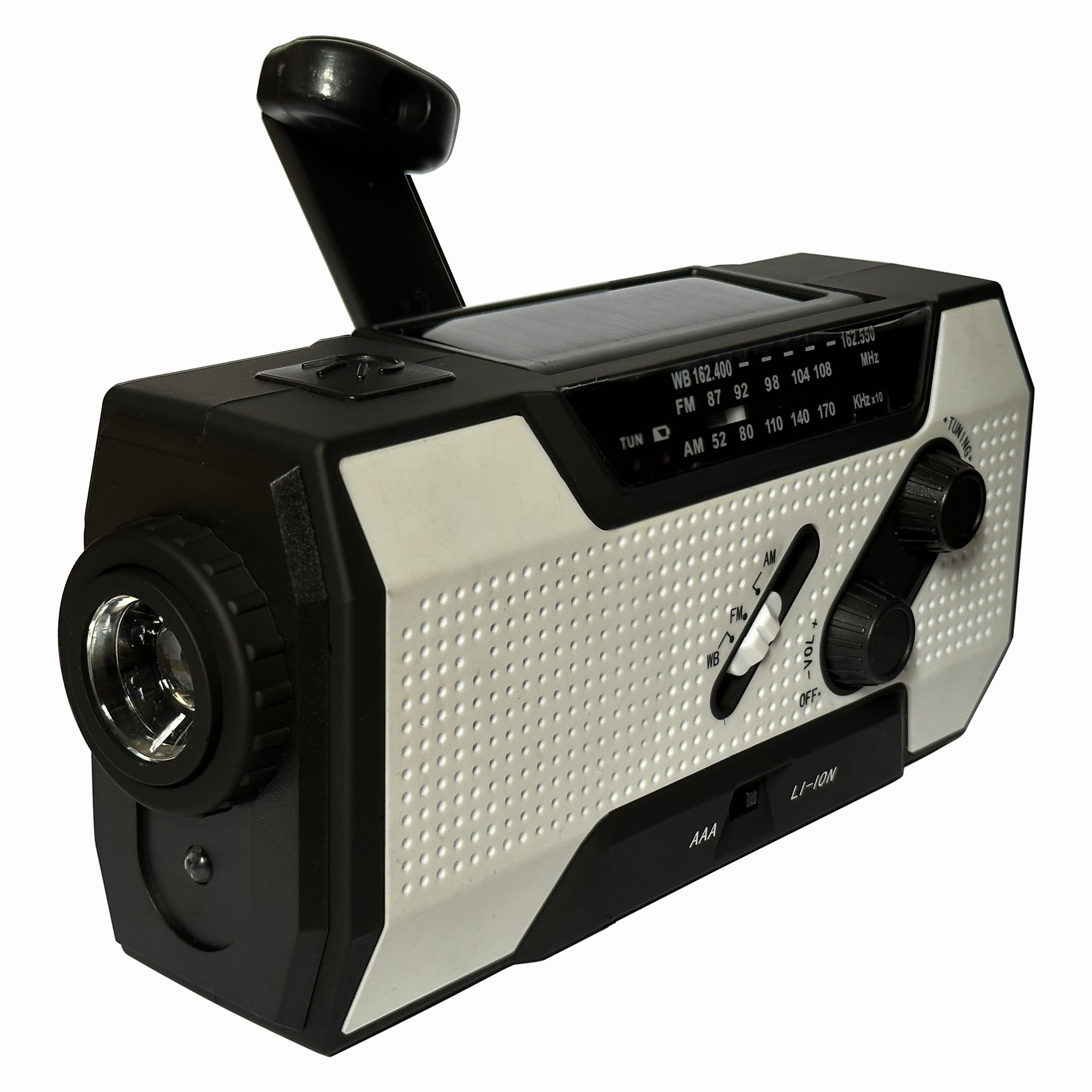 Emergency Radio with Solar & Hand Crank Recharging [USB Battery Bank] –  Coopers Bay Outdoors