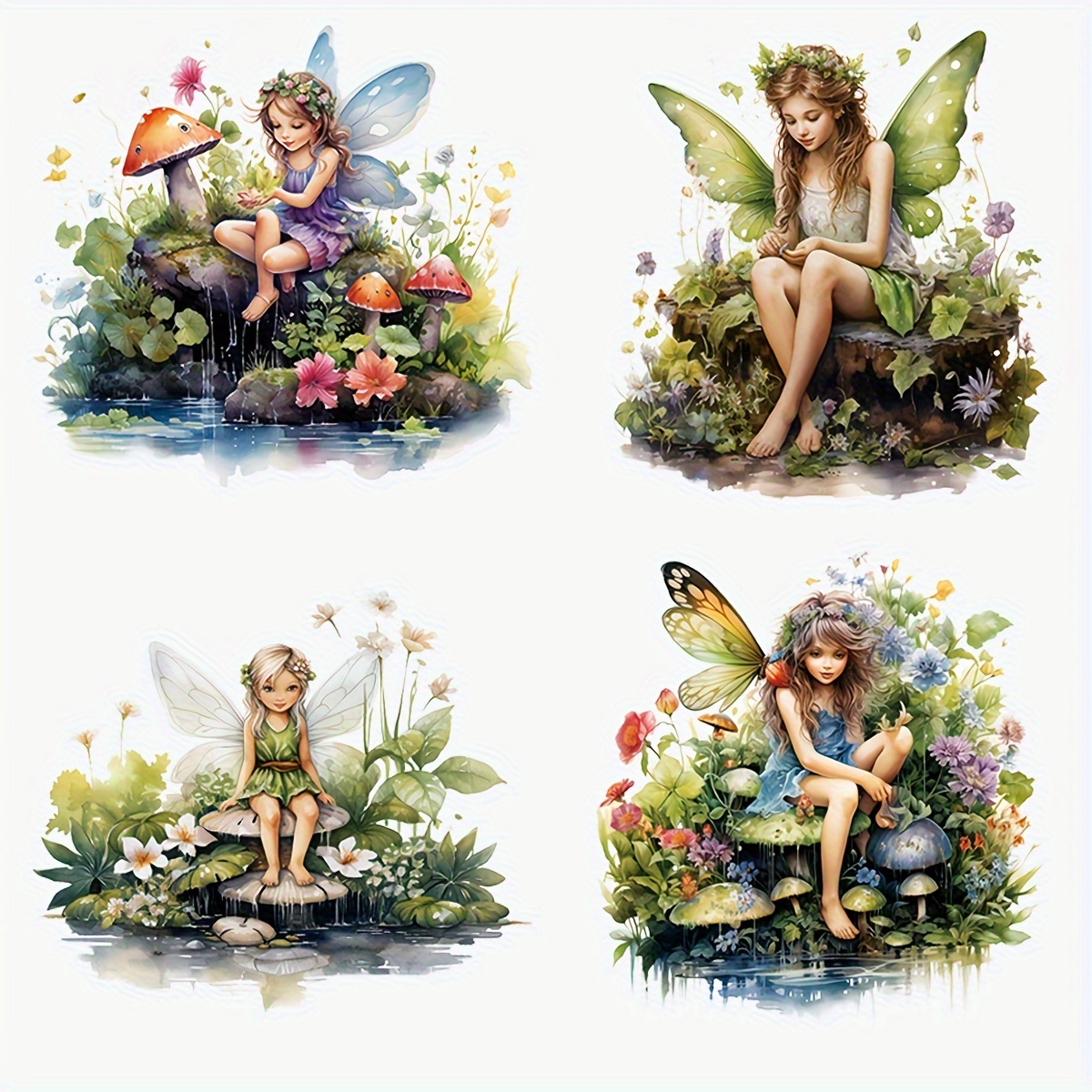 Garden Fairy Stickers