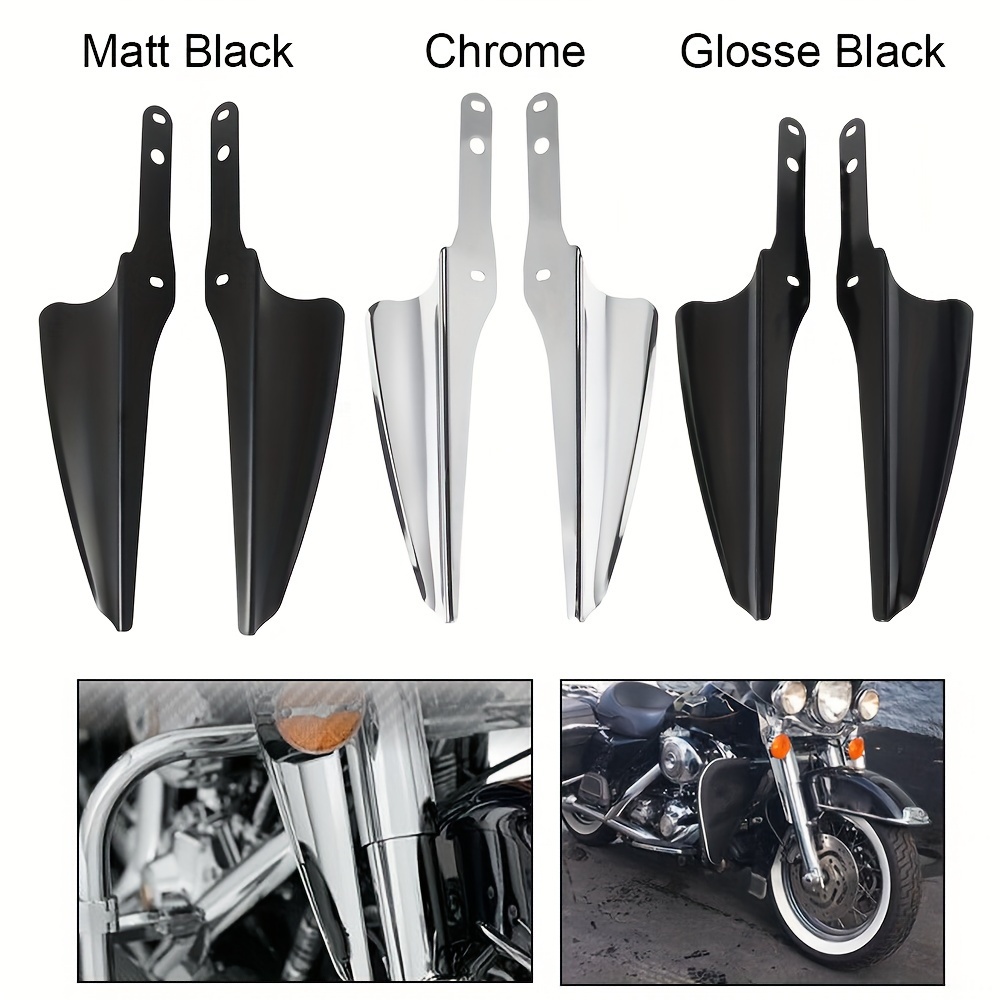 Motorrad-Gabelhalterung Windschutzscheibe Flow Shield Für Harley Für  Touring Für Road King Für Electra Street Für Glide Für CVO 95-22