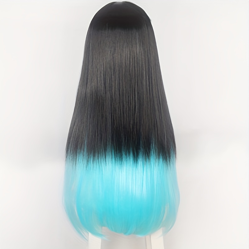 Gemini Long Straight Triple Ponytail Synthetic Wig for Halloween Cosplay Party