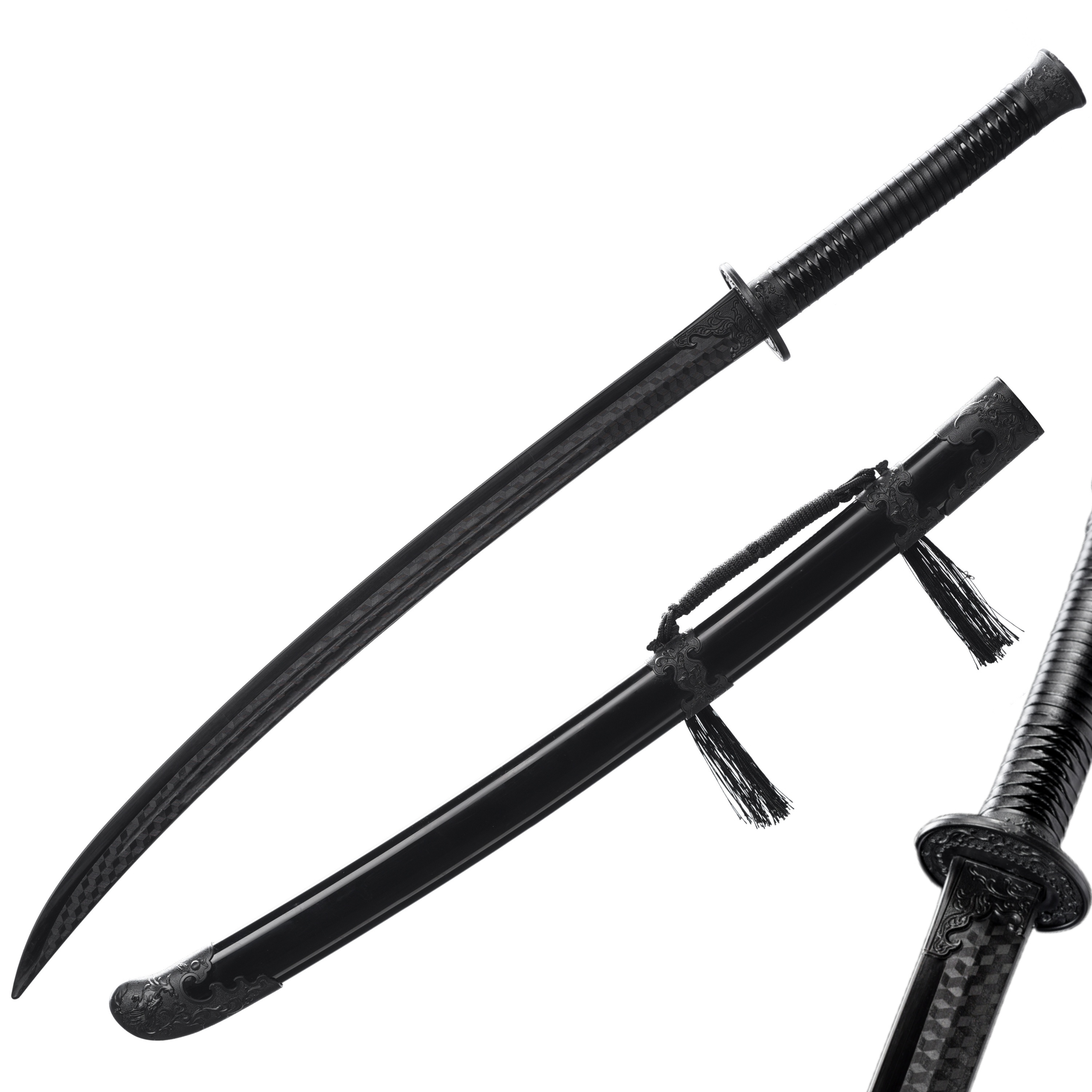 Espada con funda de Ninja 73cm