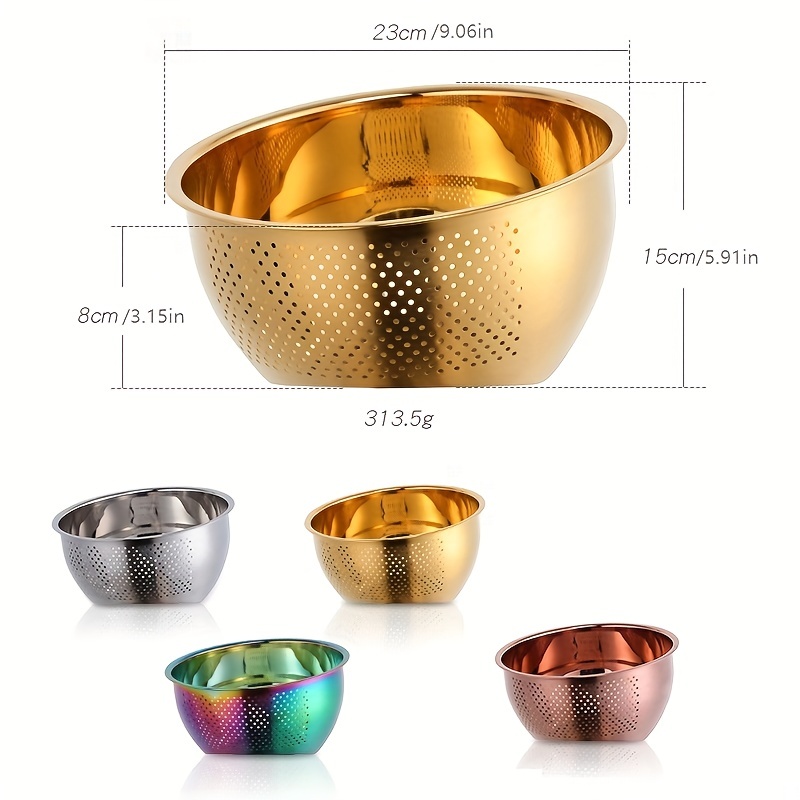 The Magical Kitchen Collection - Iridescent Rainbow Mixing Bowls