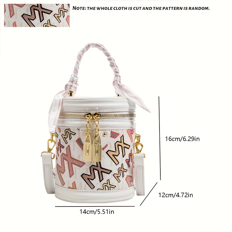 Cylindrical bucket online bag