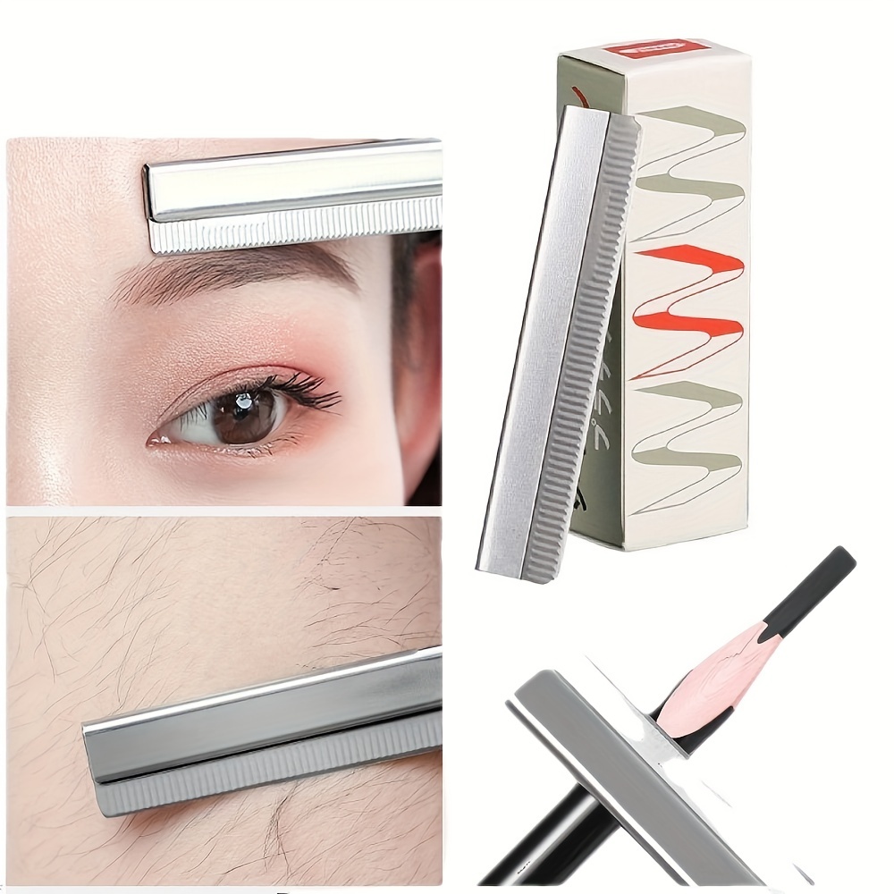 Eyebrow Razor, Eyebrow Trimmer, Herramientas De Forma De Cejas, Cuchilla De  Acero Inoxidable Para Raspar Cejas, Herramientas De Eliminación De Belleza