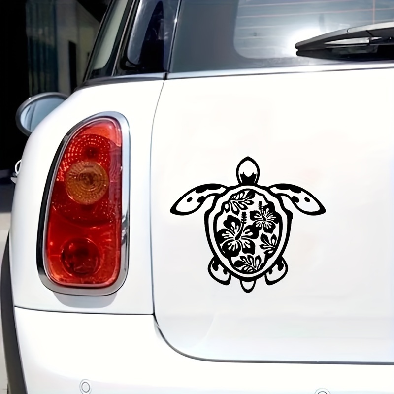 Marine Life Sea Turtles Swimming Sunny Beach Car Sticker - Temu