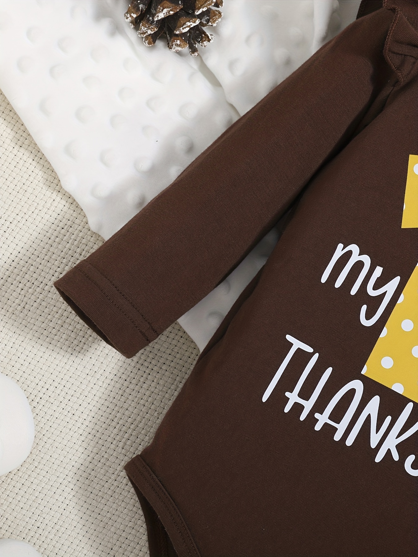 Thanksgiving onesie hot sale baby