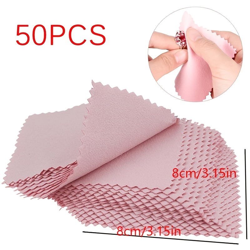 Silver Polishing Cloth For Jewelry Cleaning, Stain-proof, Reusable Cleaning  Cloth - Temu
