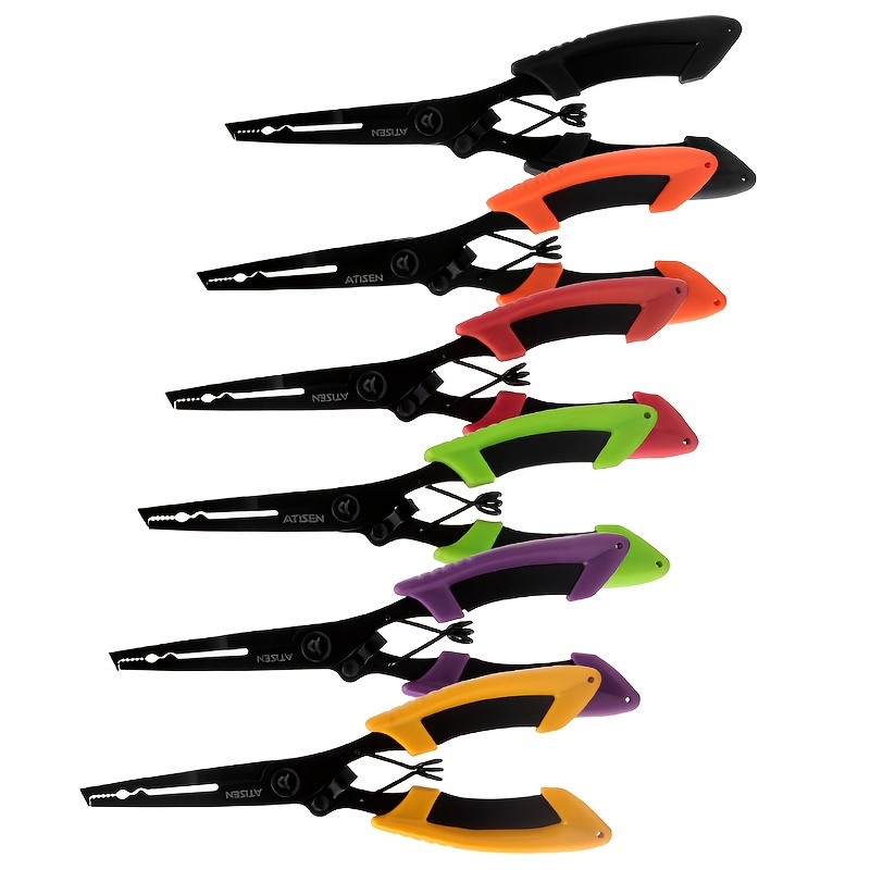 Stainless Steel Fishing Pliers Plastic Non slip Handle - Temu