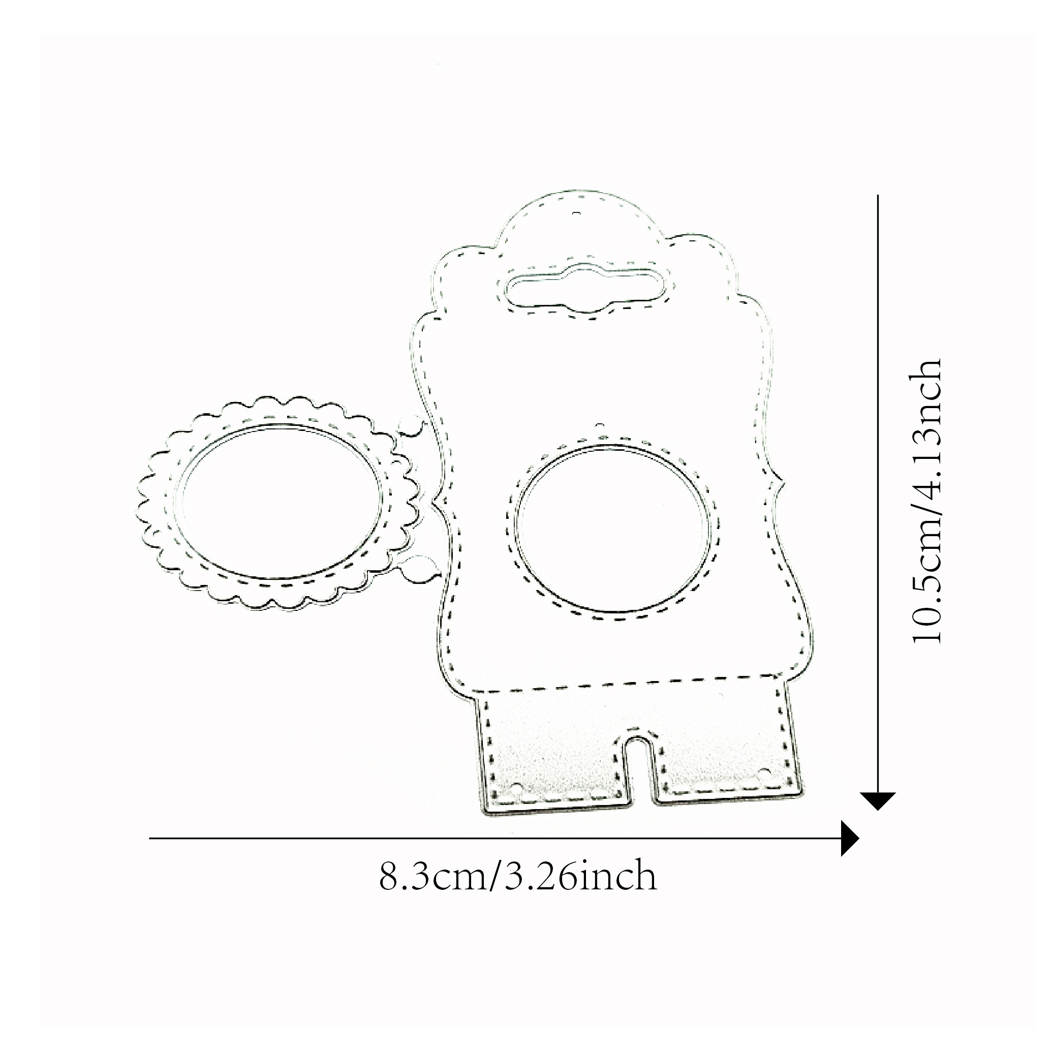 Suitable For Mini Folding Bag Making Metal Embodying Die Cutting Carbon Steel Cutting Mold