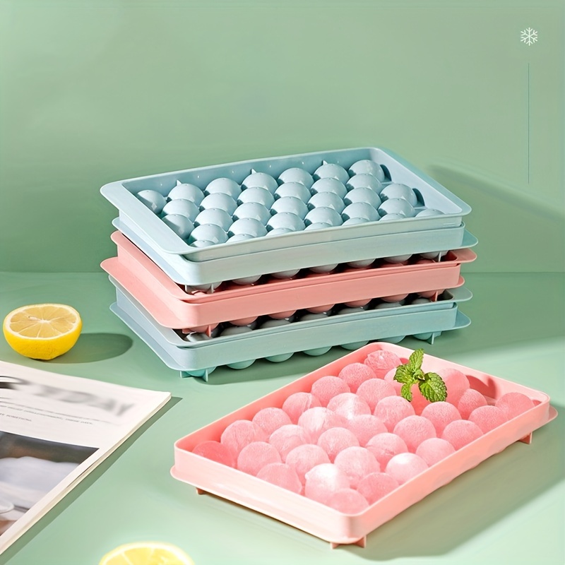 Ice Molds 1.3 Inch, Small Ice Cube Trays, Make 9 Giant Cute Ice, Silicone  Rubber