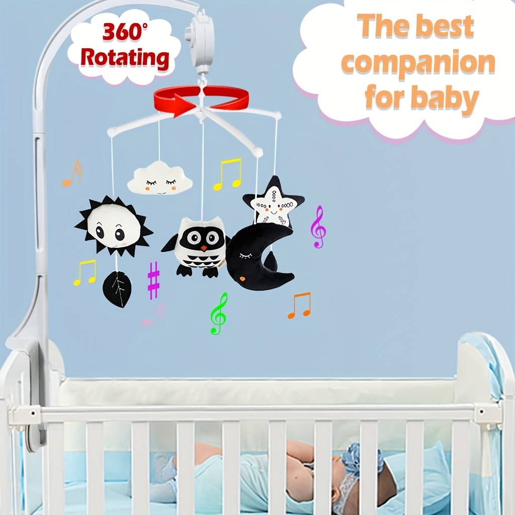 Bed Bell Toy Animal Model Baby Coaxing Sleeping Music Box