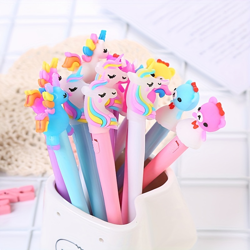 Plush Unicorn Pen - Aqua  Diy birthday gifts for friends, Cute pens, Diy  birthday gifts