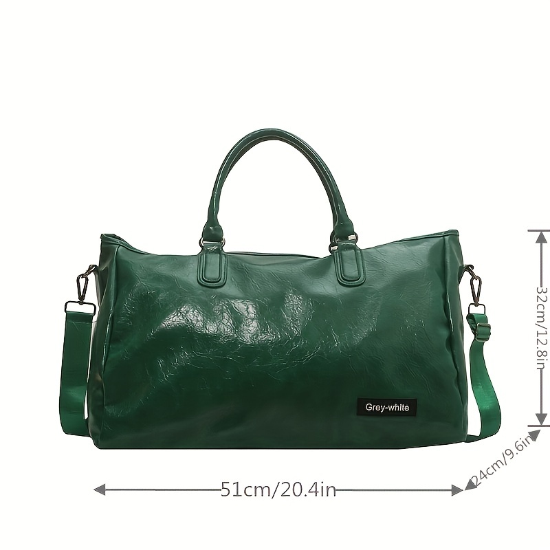 2023 Fashion Waterproof Pu Fitness Handbag, For Men Leather Shoulder Bag.  Business Large Travel Duffle Luggage Bag For Male,Classical Bag,Leather  Travel Bag, for Outdoor or Travel