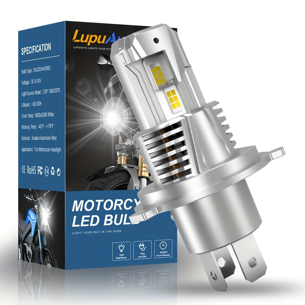 Auto LED H4 Scheinwerfer Fernlicht/Abblendlicht Mini Objektiv Projektor  Lampe Canbus H7 Y10 60W 24000LM Lampen für Automobil Motorrad 12V
