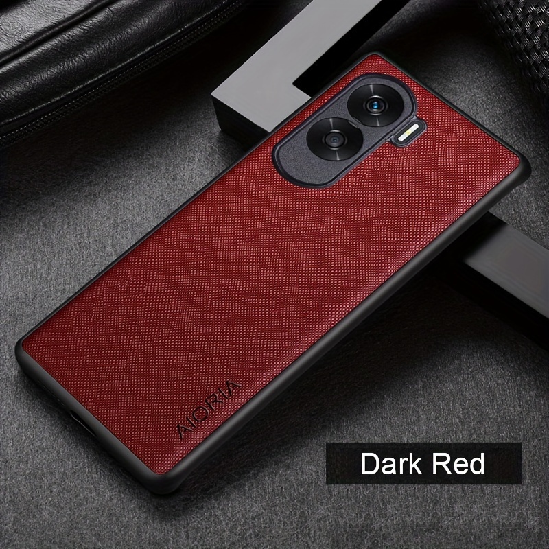 Funda Silicona Líquida Ultra Suave para Huawei Honor 90 lite 5G color Roja