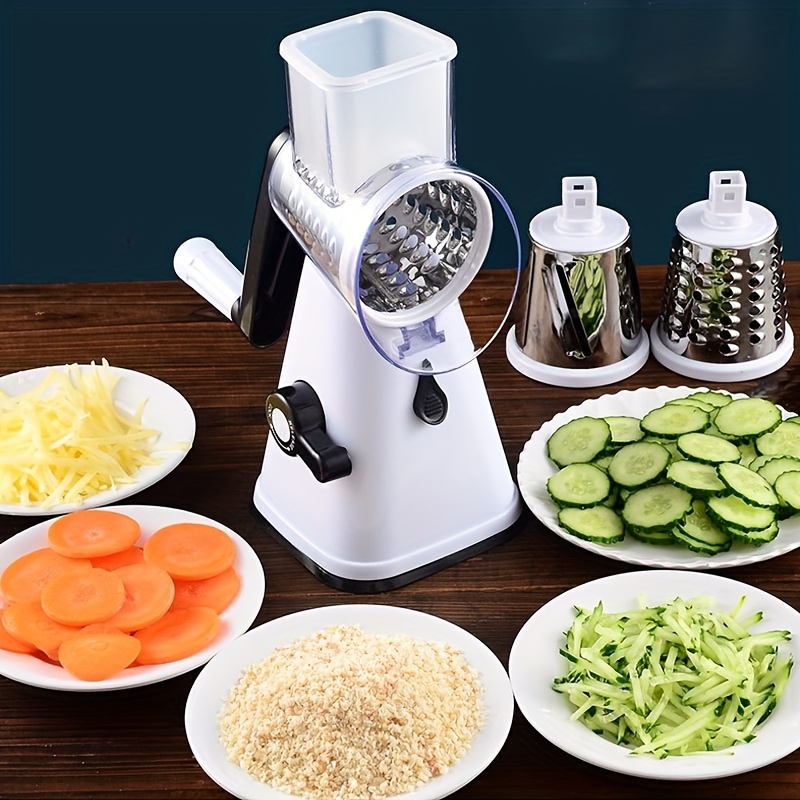 Does it Work? Rotating Vegetable Slicer/Grater with 3 Attachments