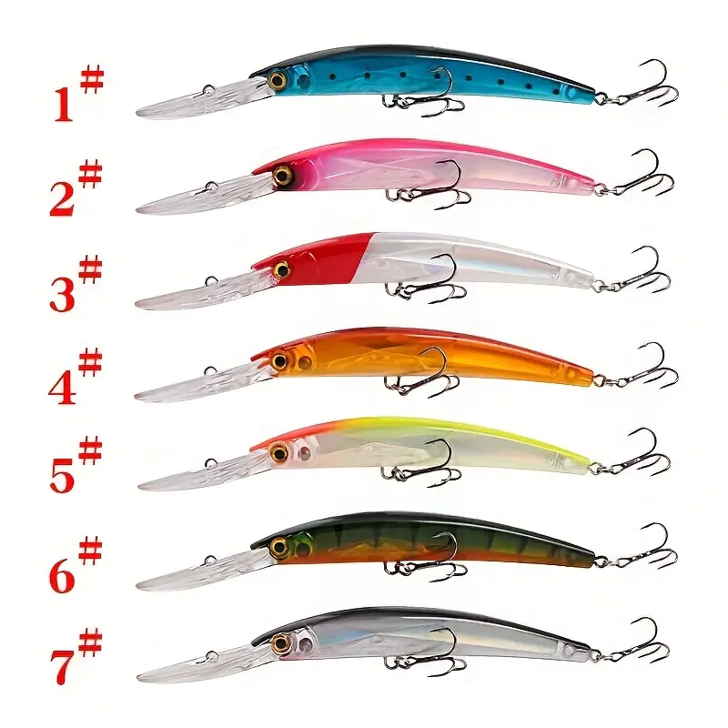 18cm Long distance Floating Minnow Lure Strengthened Hooks - Temu Canada