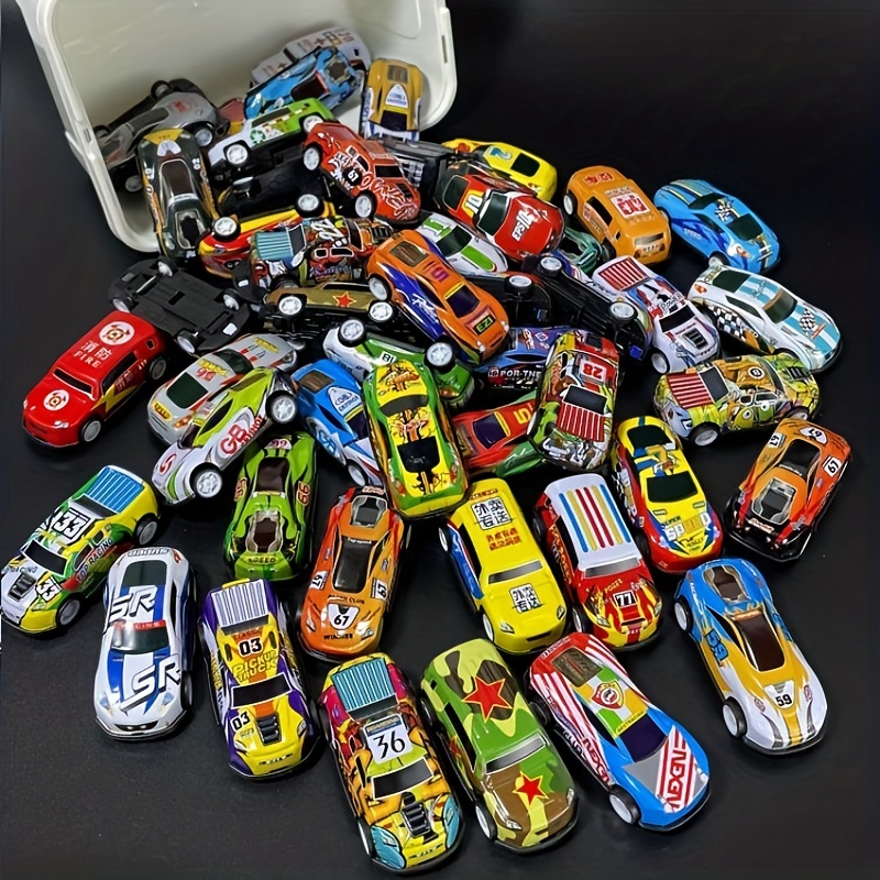 Pull Back Cars Spielzeug Set Reibung Mini Spielzeugautos Set Party