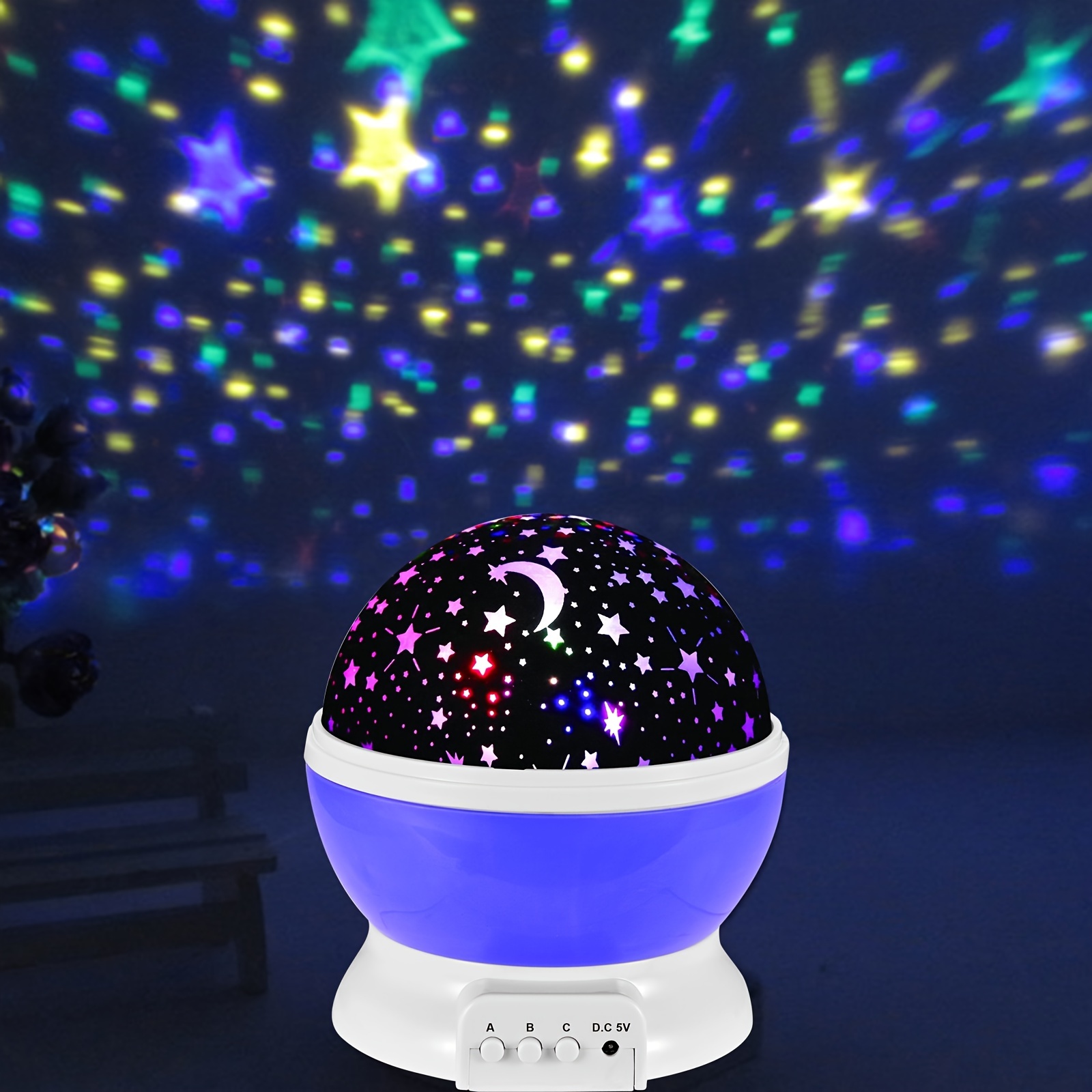 Esta lámpara proyector de estrellas suma más de 11.000