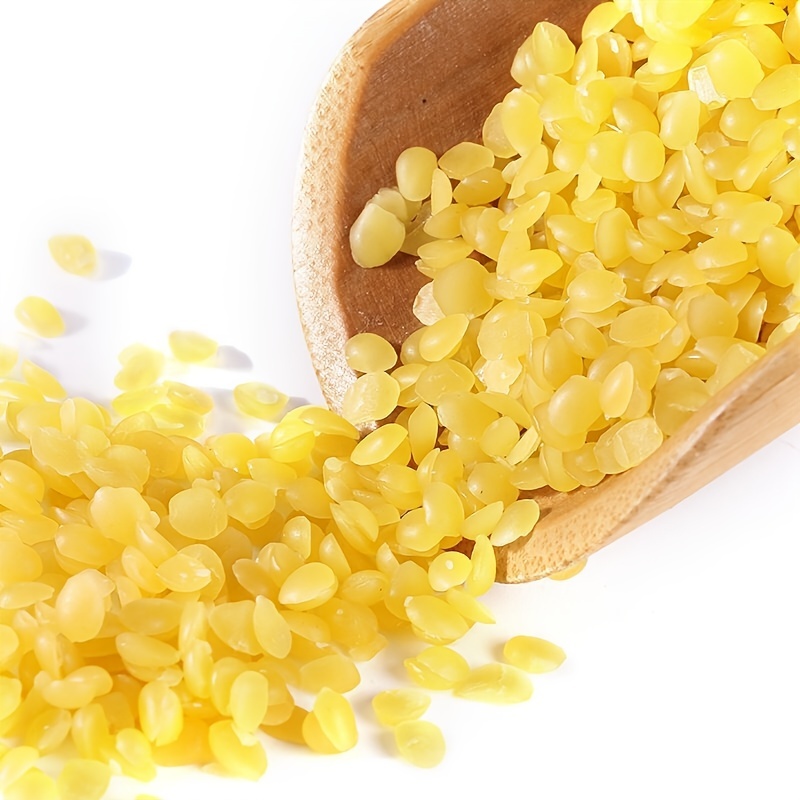 Yellow / White Natural Beeswax Granules Beeswax Beads Wax Beads For Diy  Candle Making Supplies Waxing Candle Wick Material Handmade Gift Material -  Temu Philippines