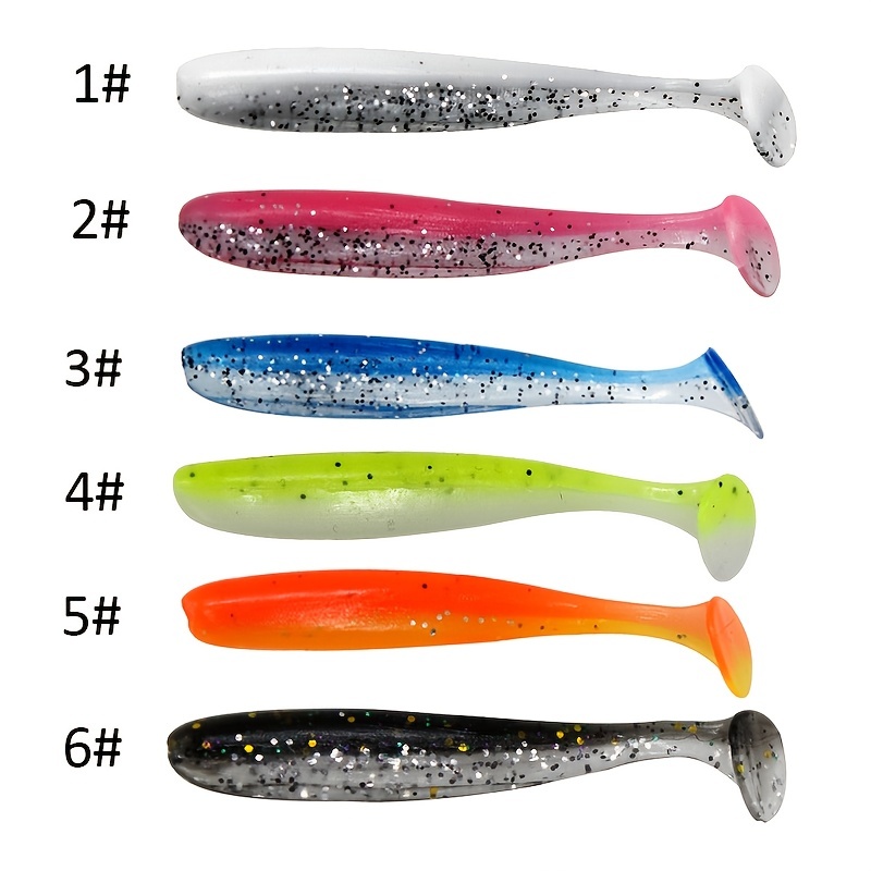 Long Casting Fishing Lures Soft Plastic Baits Bass Saltwater