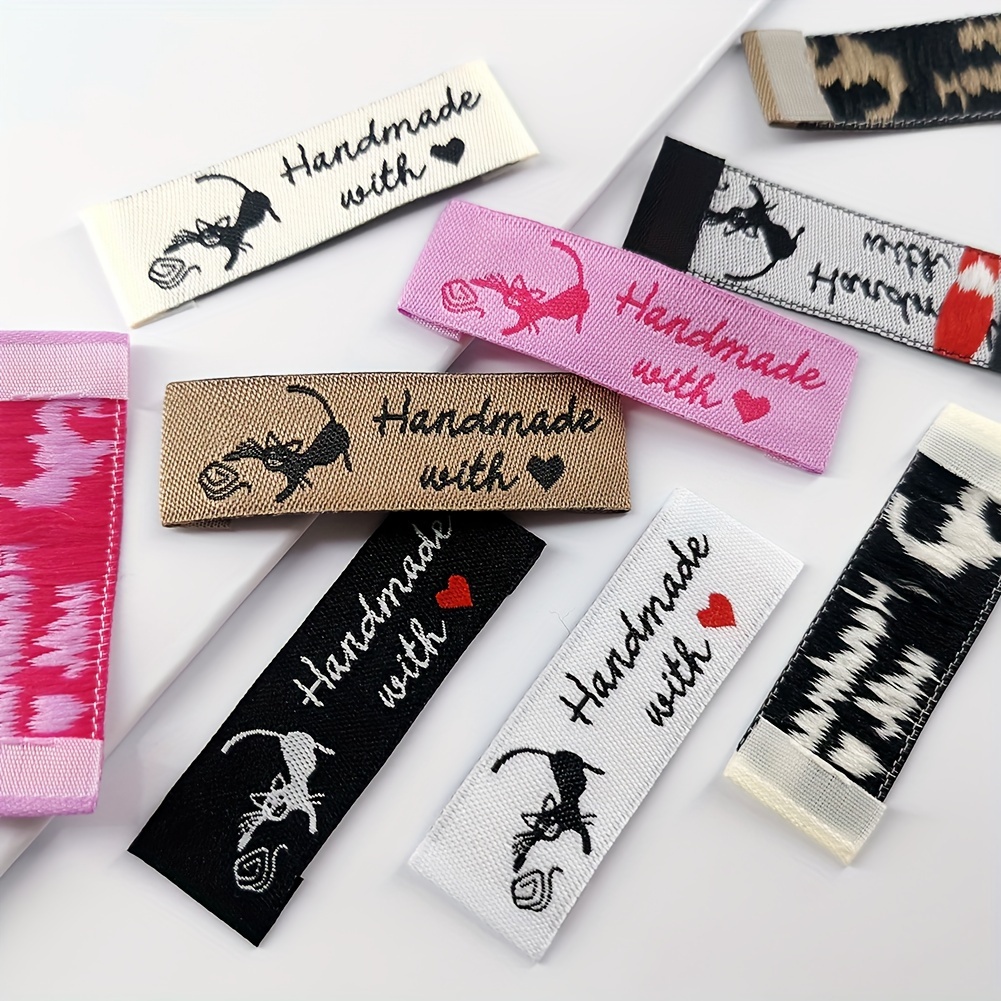 Scissor Graphics Crafting Fashion Sewing Woven Labels For - Temu