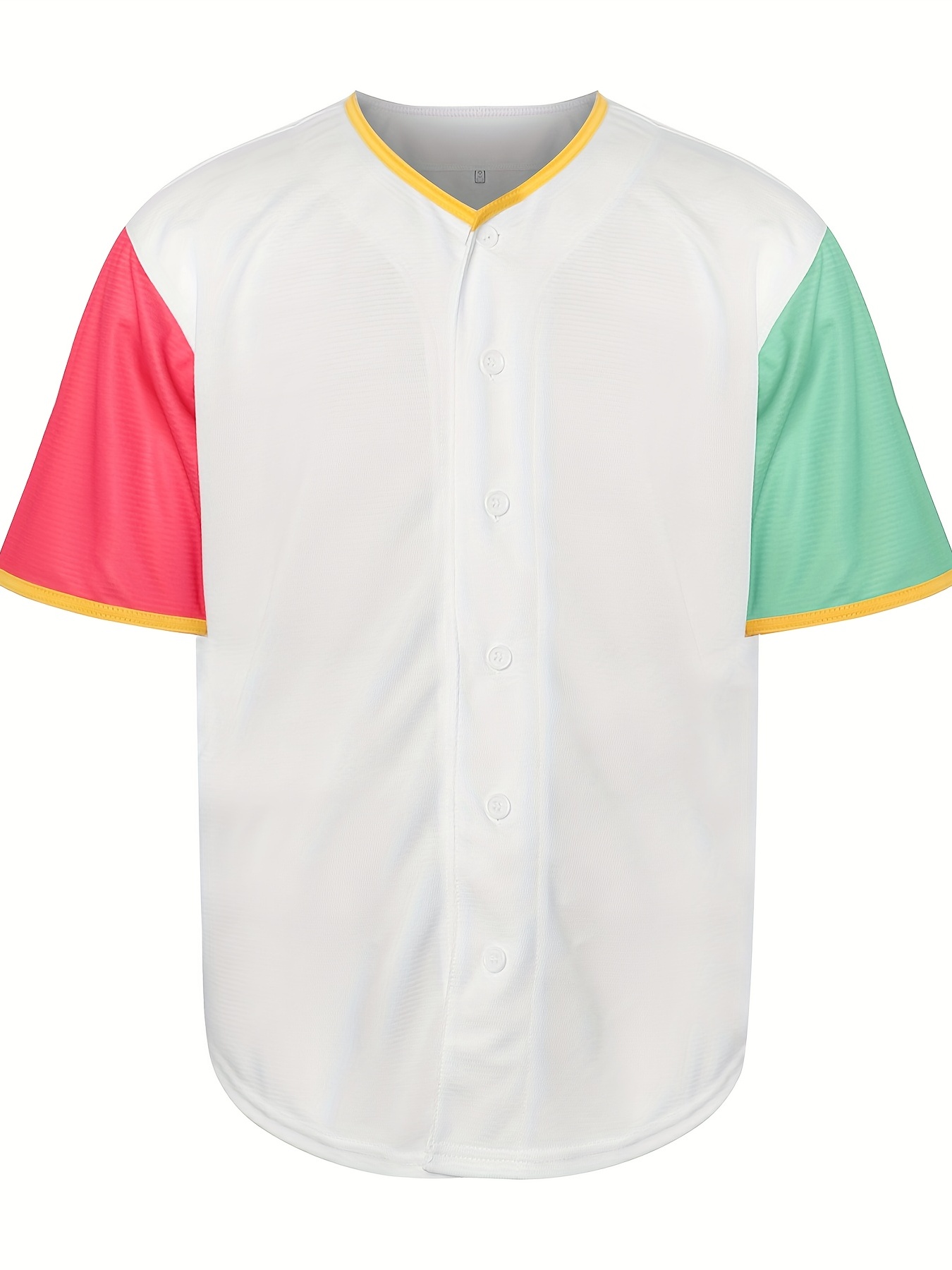 Blank Baseball Jersey,short Sleeve Plain Jersey Shirt,sports Uniform For  Men Women - Temu Bahrain