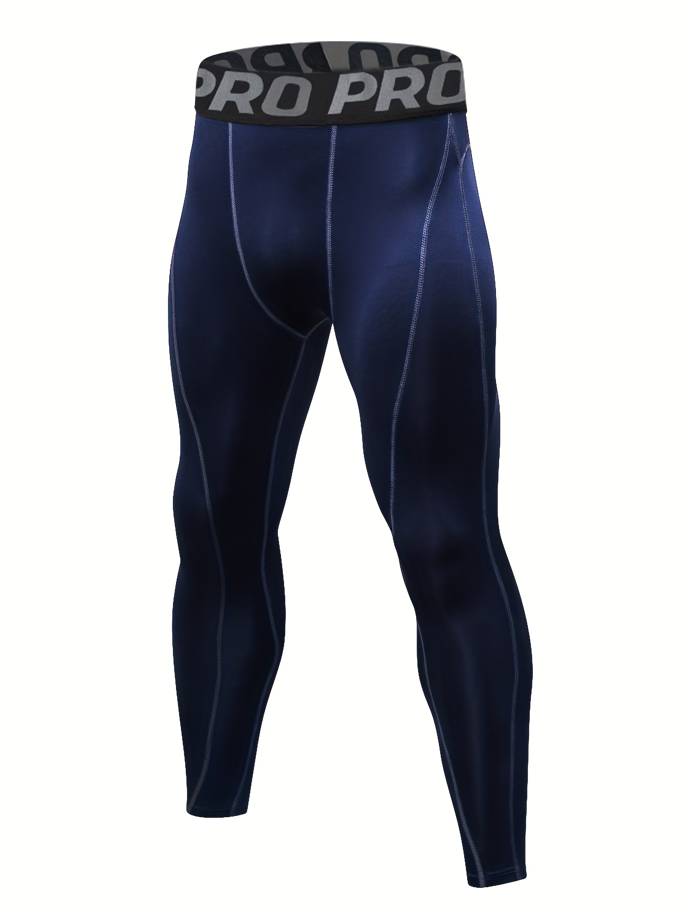  Mens Thermal Compression Pants Athletic Warm Leggings  Pockets Baselayer Running Tights Winter Underwear Bottoms