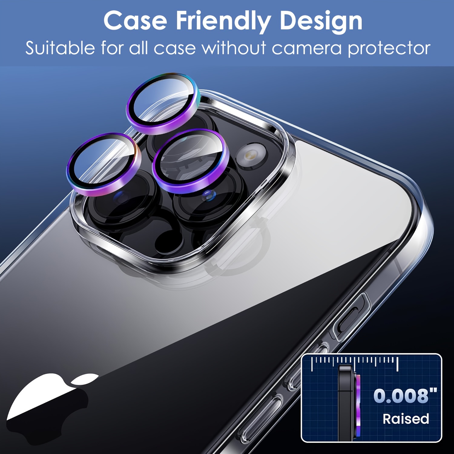 UV GEN] iPhone 15 Pro Max (2023) Hard Coated Film Screen Protector