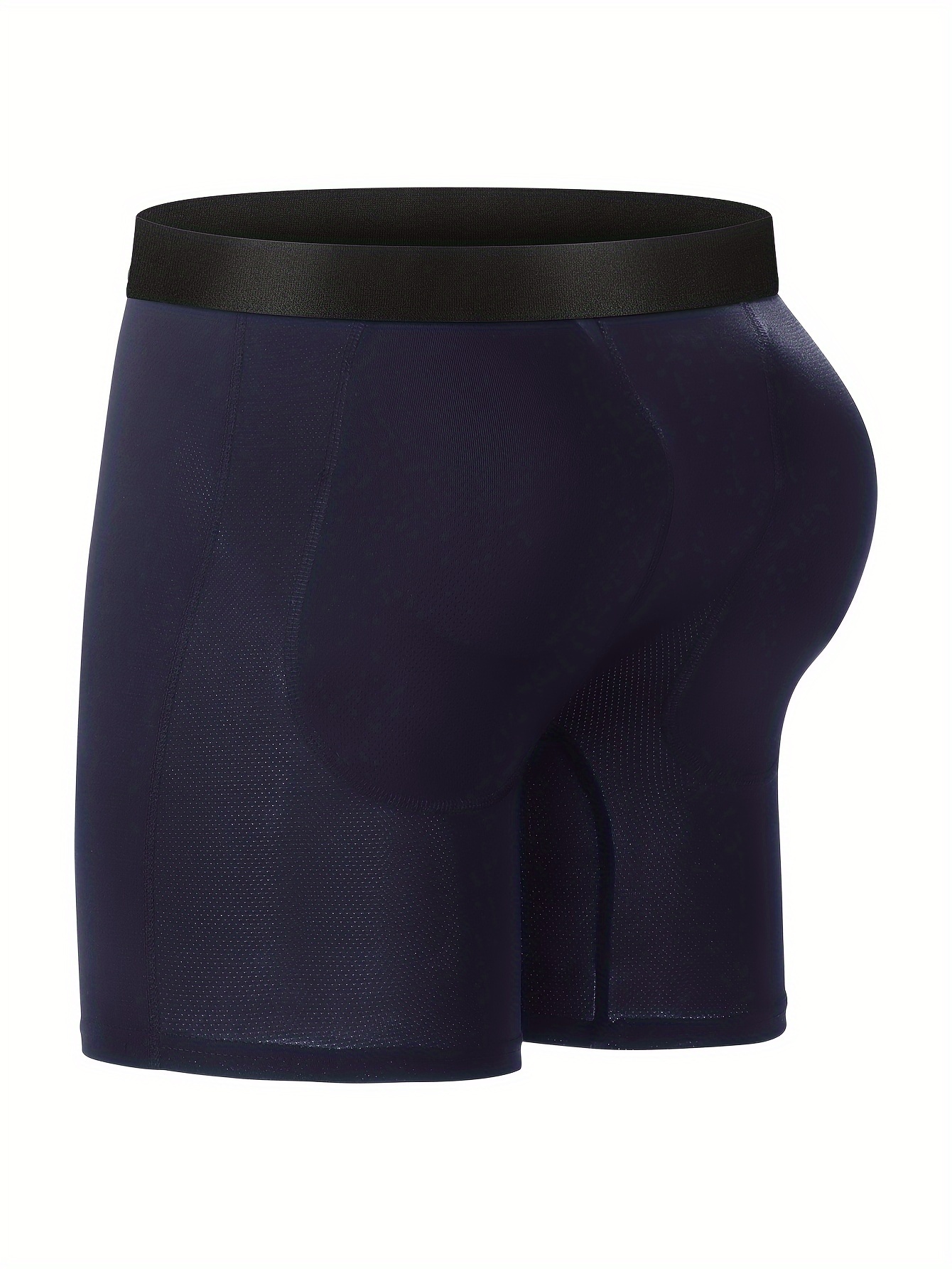 Men's Butt Lifter Shapewear Boxer Briefs with Padded Enhancing Underwear